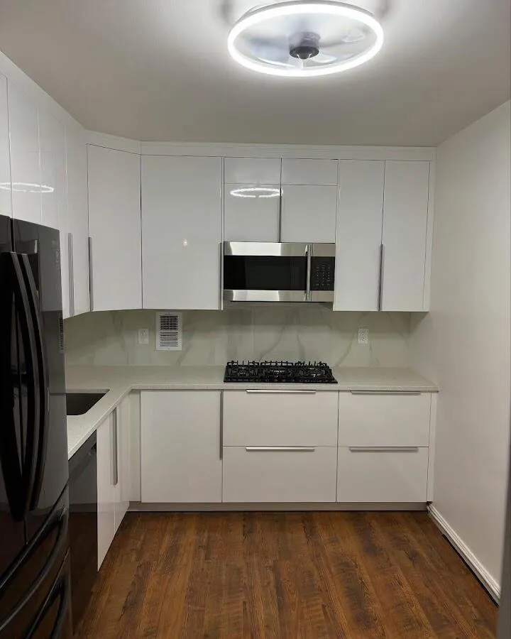 Renovated kitchen with quartz countertops in Sanford